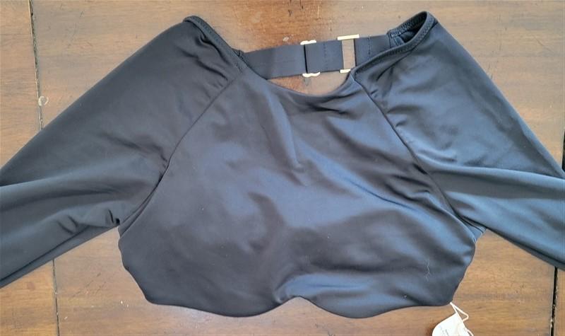 NWT Free People HAH Hot As Hell Intimates Half Time Top Black 120444
