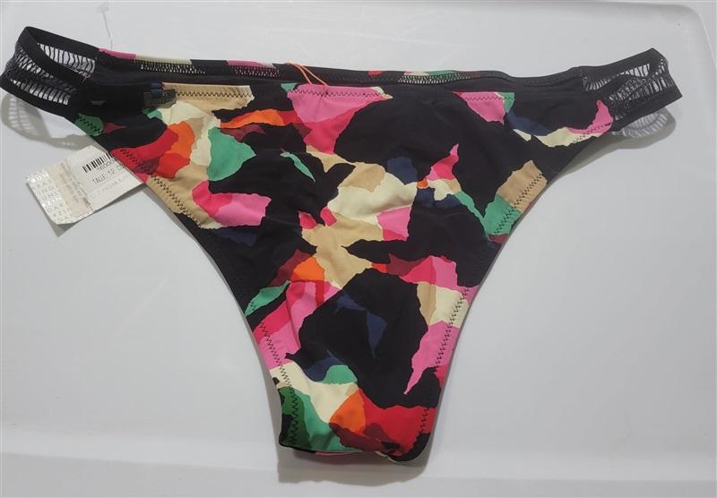 NWT Zingara 12 MESH Bikini Bottom Swimsuit Paint Splotch 120483
