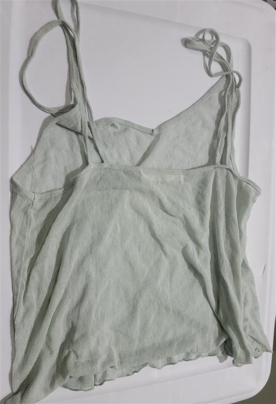 NWT Project Social T Medium Mint Green Mesh Tank Top 120490