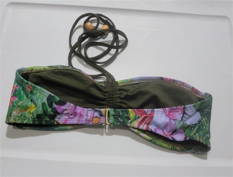 NWOT Lucky Brand M Bandeau Bikini Swim Top 120531