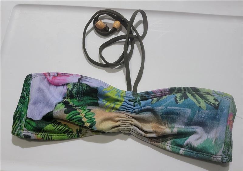 NWOT Lucky Brand M Bandeau Bikini Swim Top 120531