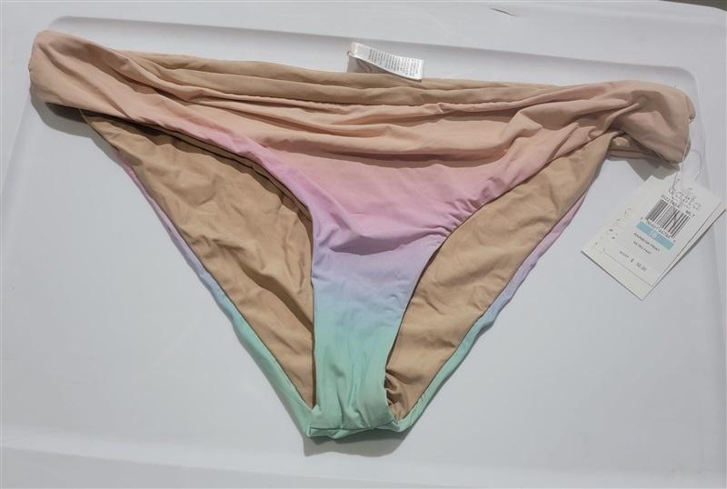 NWT Basta Surf 16 Rainbow Print Retro Bikini Swim Bottom 120547