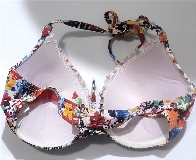 NWOT Lucky Brand D Poppy Floral Underwire Bikini Swim Top 120564