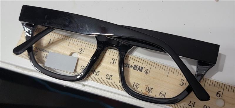 NWT Jones NY 2.5 Black Geometric Reading Nerd Glass Readers 120594