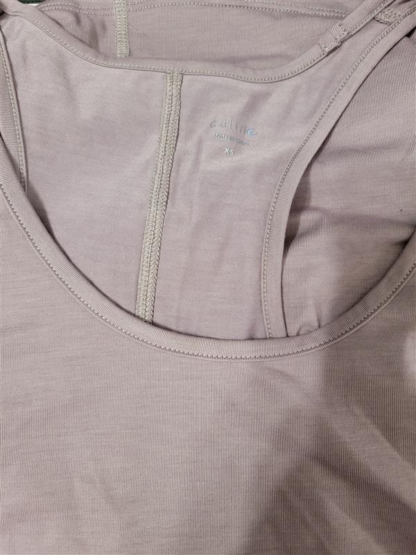NWOT Calme Racerback Tank Sz XS Purple 120627