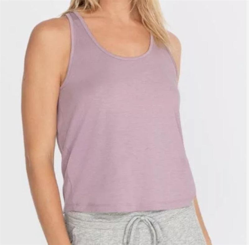 NWOT Calme Racerback Tank Sz XS Purple 120627
