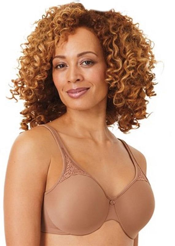NWTD Bali 40C Passion for Comfort Minimizer Underwire Bra 3385 Brown 120639