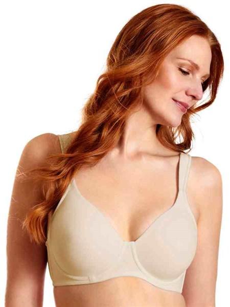NWOT Leading Lady 48C Molded Soft Cup Plus Bra 5042 Nude 120653