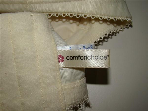 NWOT Comfort Choice 50C Side Wire Bra Leisure Ivory 120676