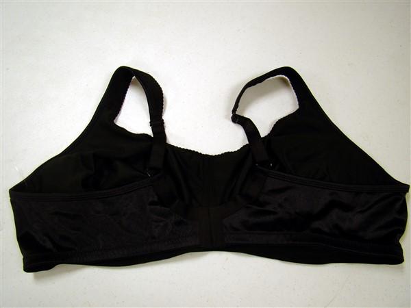 NWOT Comfort Choice 52C Secret Shaping Bra Wire Free Black 120679