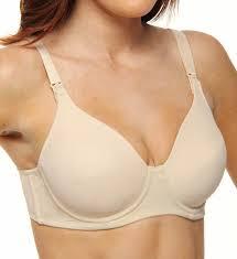 NWOT Leading Lady 40C Molded Seamless Underwire Nursing Bra 410 Beige 120687
