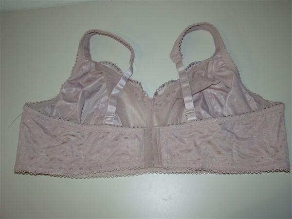 NWOT Comfort Choice 42C Feminine Wireless Gel Strap Bra Taupe 120688