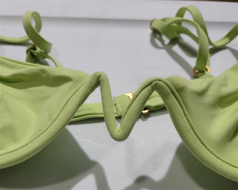 NWOT L*Space S Nico Green Underwire Bikini Top 120697