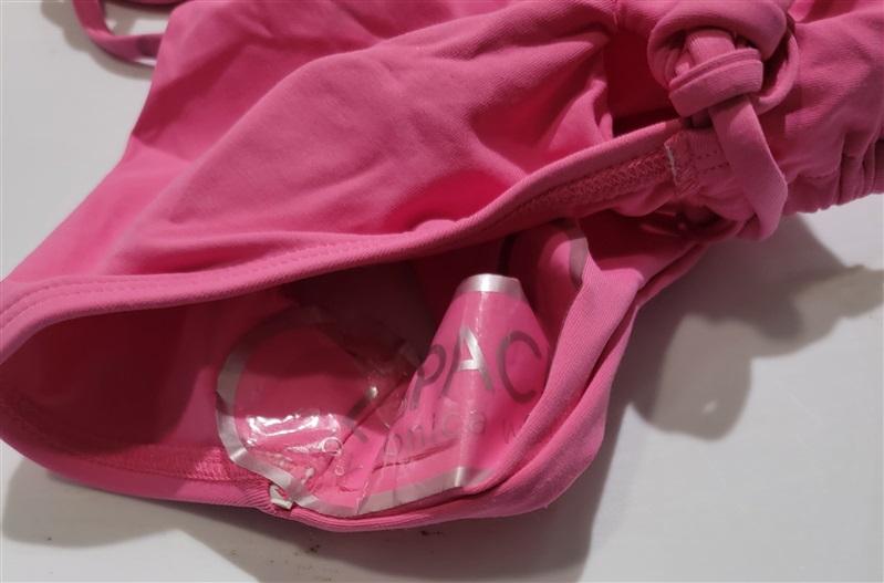 NWOTD L*Space S Lace Up Sides Pink Bikini Swim Bottom 120751