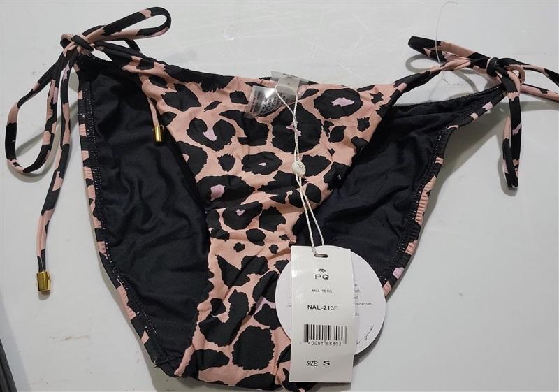 NWT Pilyq Nala Remi Ruched Bandeau Bikini Swim Top & Bottom 120766