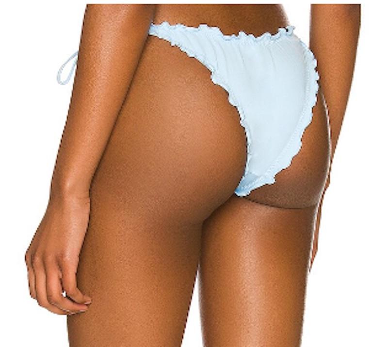 NWT L*Space L Roger Bikini Swim Bottom Sky Blue 120777