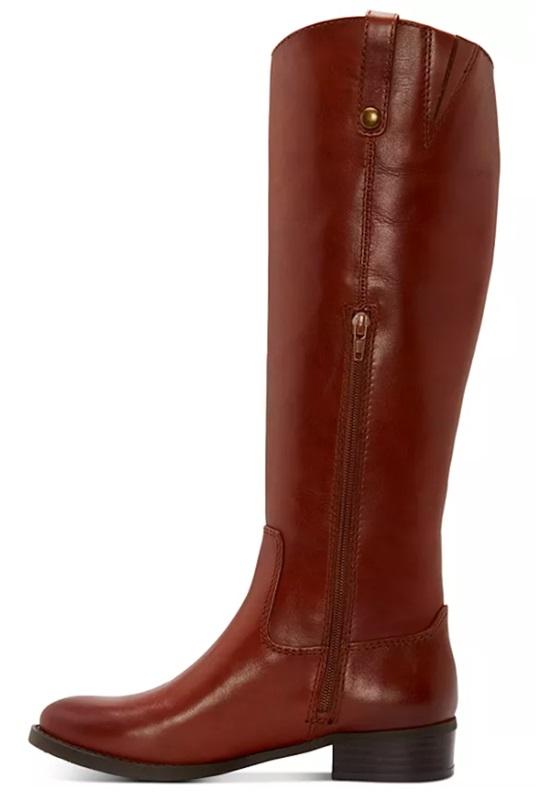 NWT INC 6.5 Fawne Leather Knee High Boots Riding Boots Equestrian
