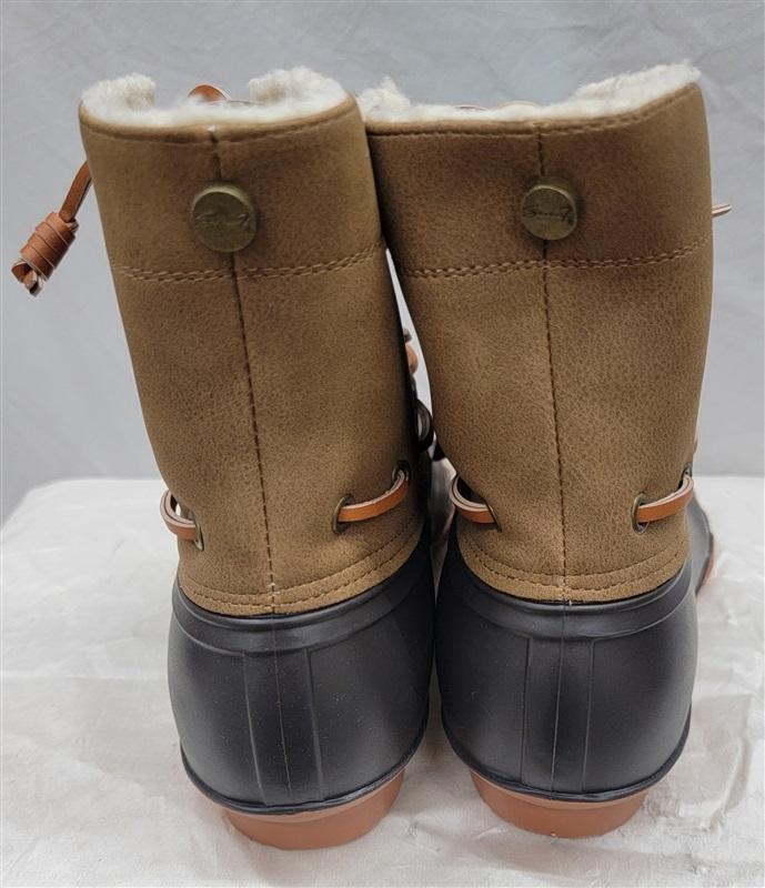 NWT Seven 8 Hollis leather duck boots Brown 120815