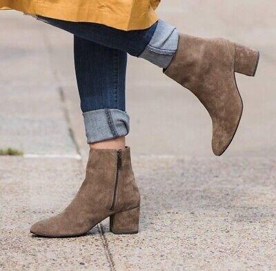 NWOT Thursday Boot Co 7 Taupe Suede Ankle Boot 120819
