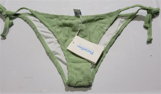 NWT Poolside Paradiso S Out from Under Crochet Tie Side Bikini Bottom 120760