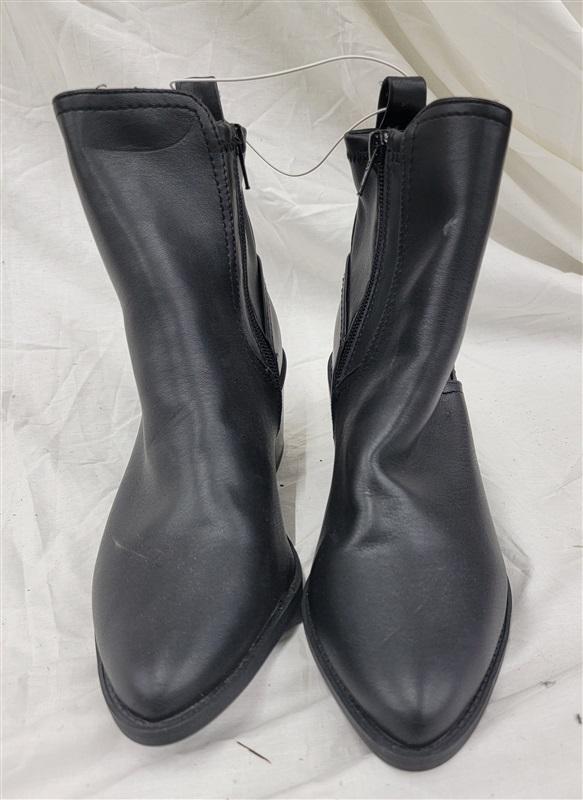 NWOT Dolce Vita 7.5 Oster Western Ankle Boots Black 120874