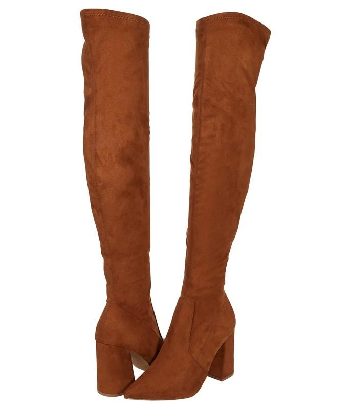 NWOT Steve Madden 8 Huntly Tall Over-the-knee Boots Brown 120875