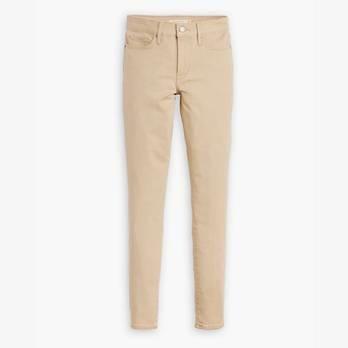 NWT Levis 29X30 311 Shaping Skinny Mid Rise Jeans Dark Tan 120897
