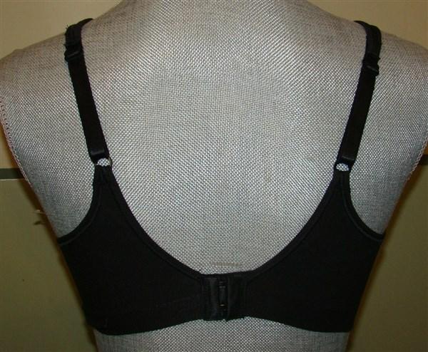 NWT Bali 38B Comfort Revolution Wirefree Bra 3463 Black Swirl 121034