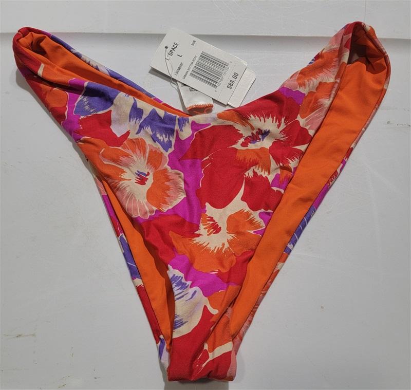 NWT L*Space L Cabana Bitsy Bikini Bottom Sub Floral 121037