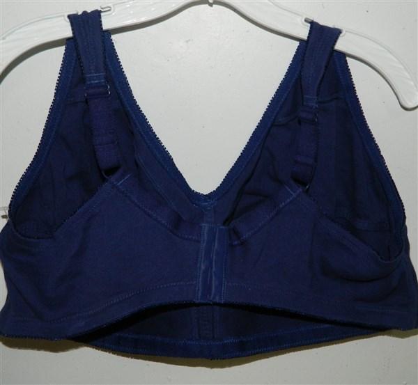 NWOT Comfort Choice Navy Blue 38B Soft Cup Full Coverage Bra 121066