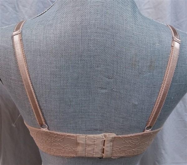 NWT Oh Baby Motherhood 34C Lace Underwire Nursing Bra Beige 121097