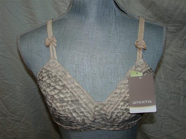 NWT Amoena 34C Lucy Feather Wirefree Mastectomy Bra 1181 121099
