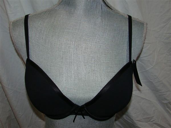 NWTD Wacoal High Polish 34C Contour Underwire Bra 85364 Black 121104