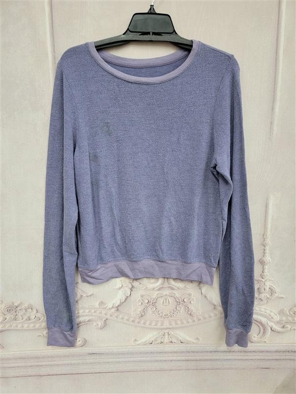 NWOT Wildfox S Purple Baggy Beach Jumper Sweatshirt #121120