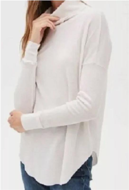 NWOTD Michael Stars S Marcy Thermal Red Turtle Neck Tunic 121123