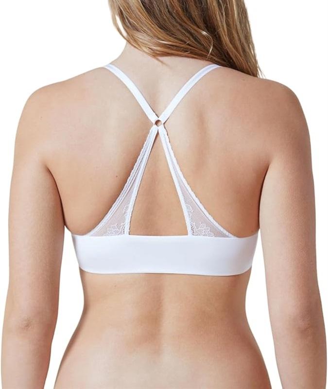 NWOT Skarlett Blue 32DD Straight Lace Front Close T-Shirt Bra 328184 121127