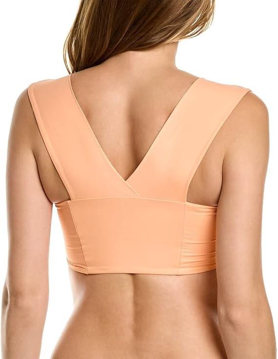 NWOTD L*Space XS Parker Tangerine Orange Bikini Swim Top 121140