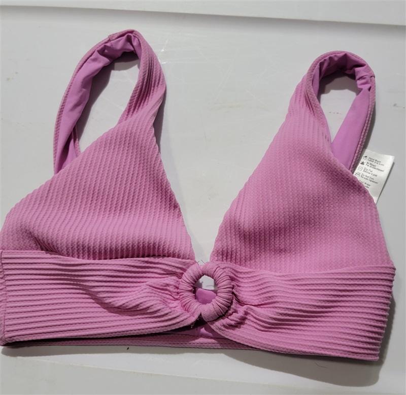 NWOT L*Space L Eco Chic Repreve Fisher Top Purple ROB 121142