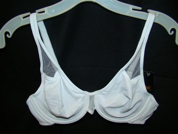 NWOTD Wacoal 36C Seamless Underwire Cotton Bra 65115 White 121153