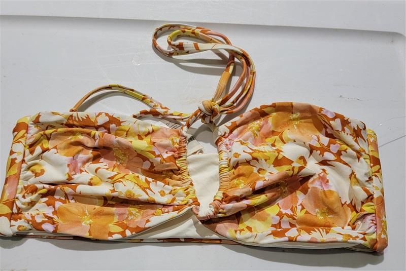 NWOT L*Space L Dawn Bikini Top Swimsuit Orange 121166