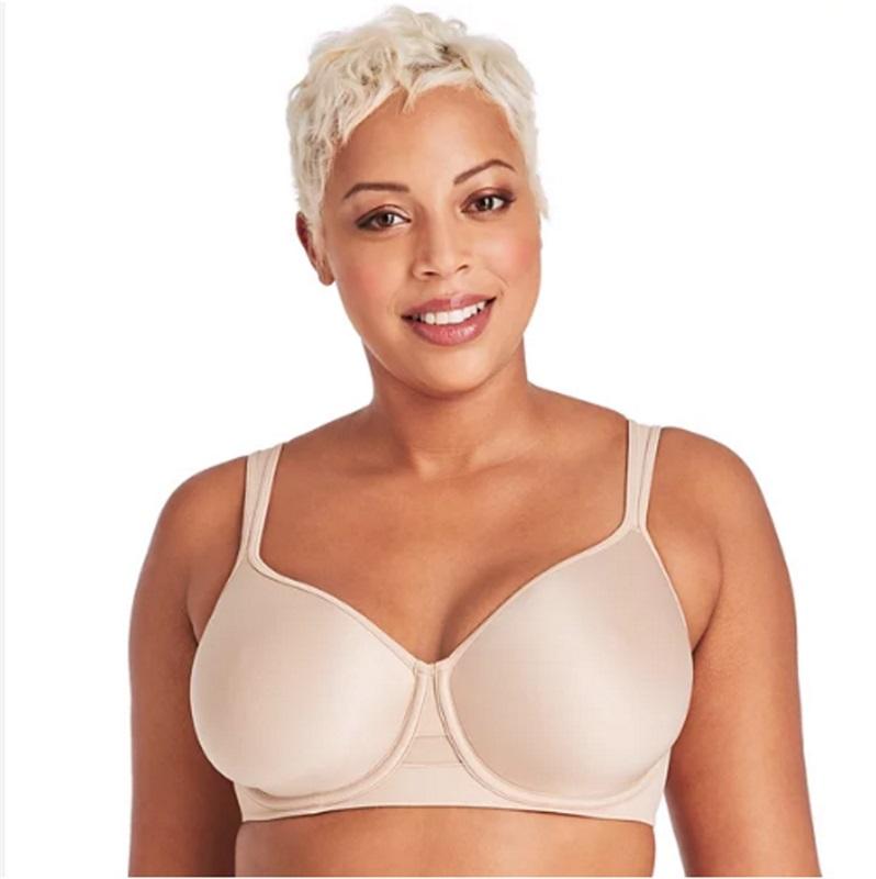 NWT Bali 34DDD Passion Comfort Minimizer Underwire Bra DF3490 Taupe 121189