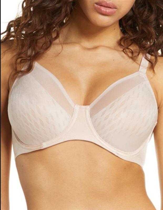 NWOT Wacoal 42D Elevated Allure Full Figure Underwire Bra 855336 Beige 121193