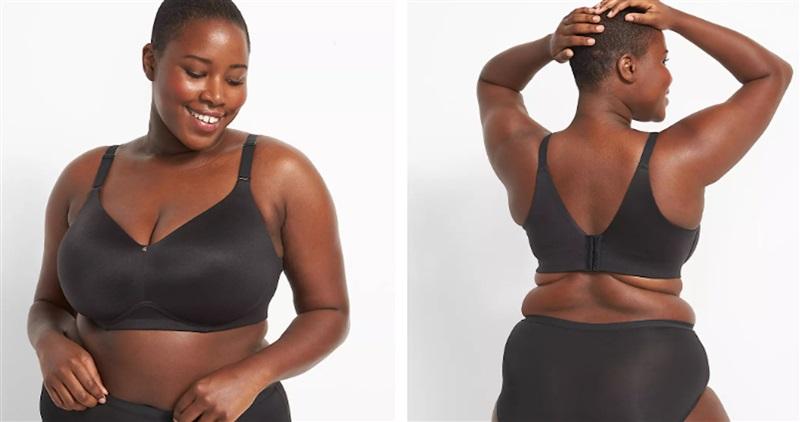NWOTD Cacique 46D Invisible Backsmoother Lightly Lined Balconette Bra 121201