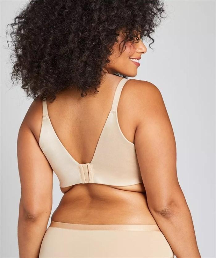 NWOTD Cacique 46DDD Invisible Backsmoother Lightly Lined Balconette Bra 121204