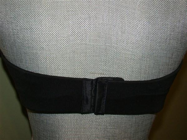 NWOT Maidenform 38C Comfort Devotion Strapless Bra 9405 Black 121227