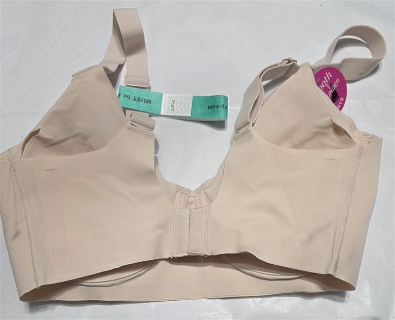 NWT Bali XS Comfort Revolution EasyLite Underwire Bra DF3498 Beige 121239
