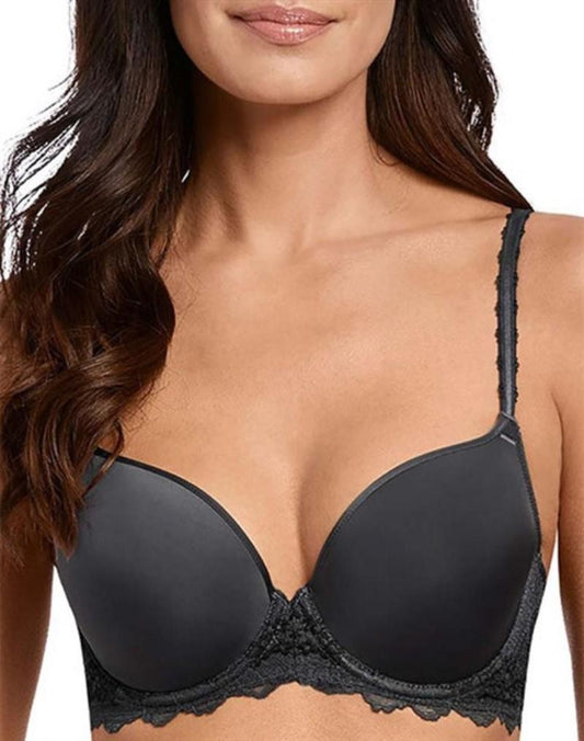 Wacoal 38C Lace Perfection T-Shirt Contour Bra WE135004 Gray #121251