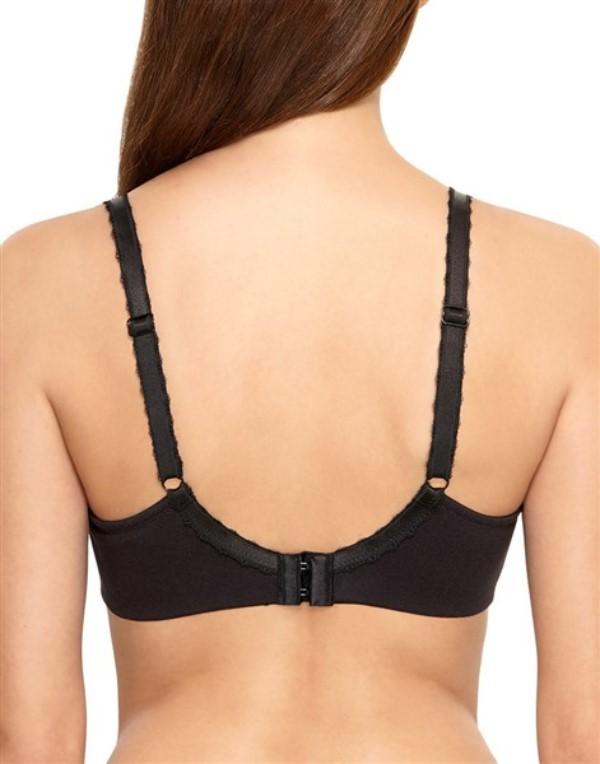 NWT Wacoal 38C Top Tier Lace Underwire Bra 855223 Black 121253