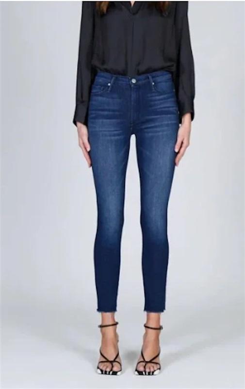 NWT Black Orchid 32 High Rise Ankle Fray Slimming Jeans 121260