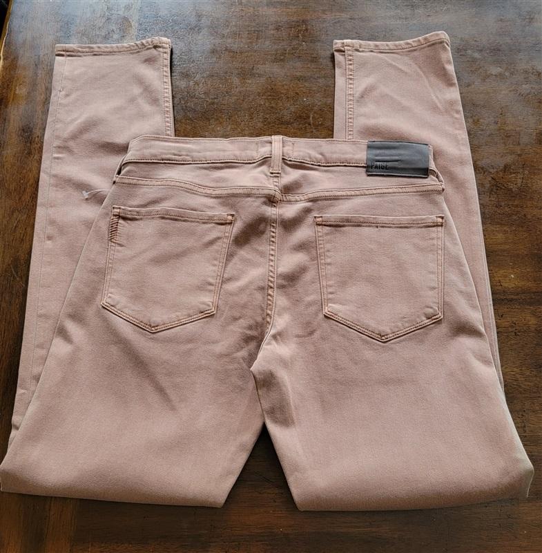 NWOT Paige 30 Men's Transcend Lennox Slim Jeans Sahara 121281